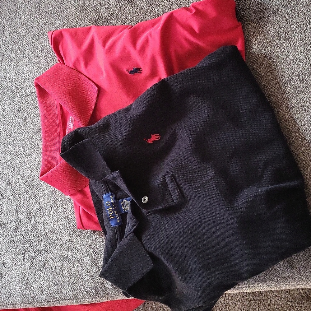 Two boys Polo Ralph Lauren Shirts